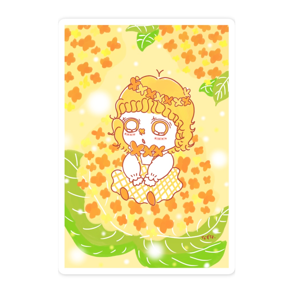 ステッカー(金木犀)