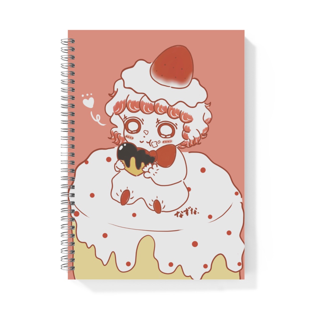 リングノート(いちごケーキ)
