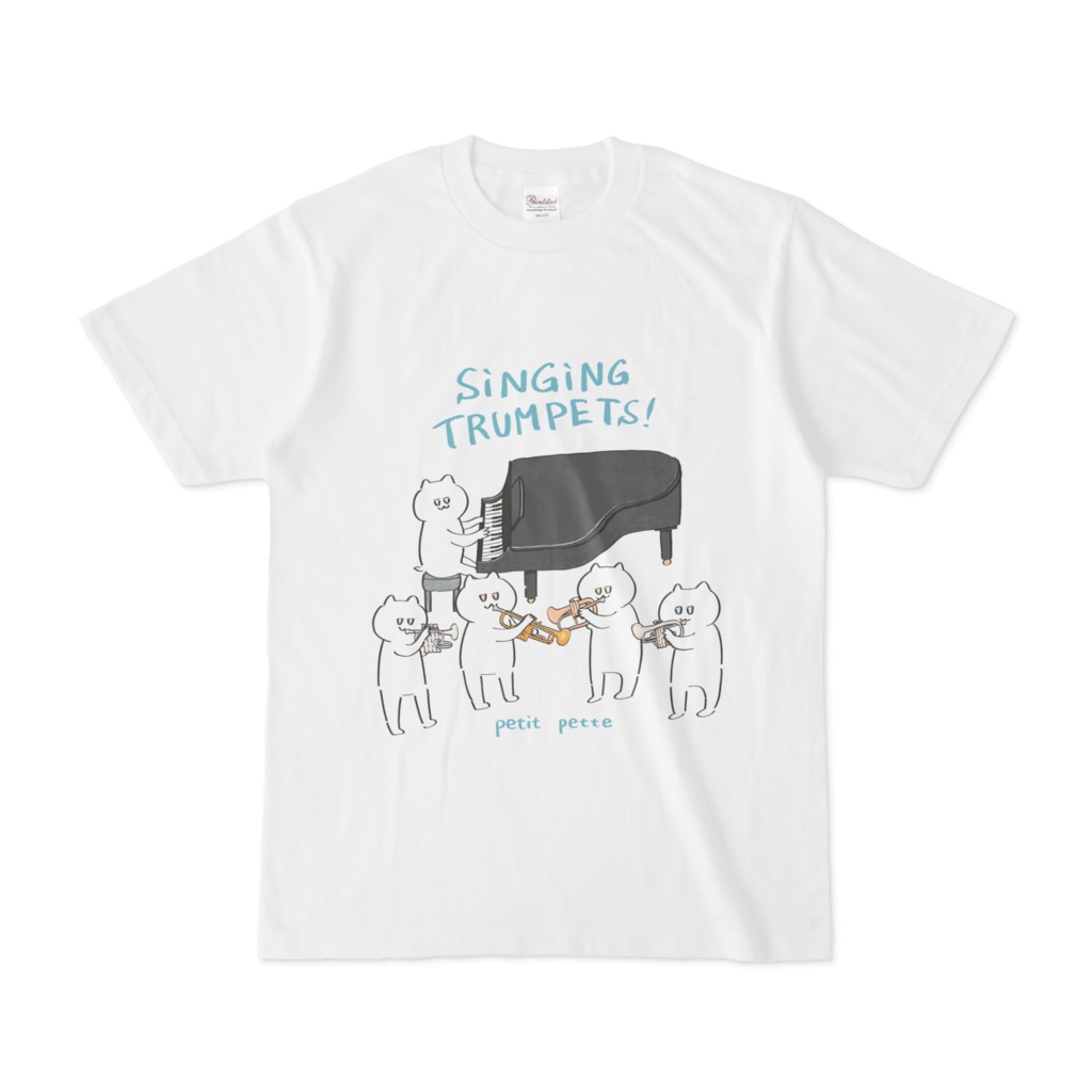 【petit pette】SiNGiNG TRUMPETS!  Tシャツ