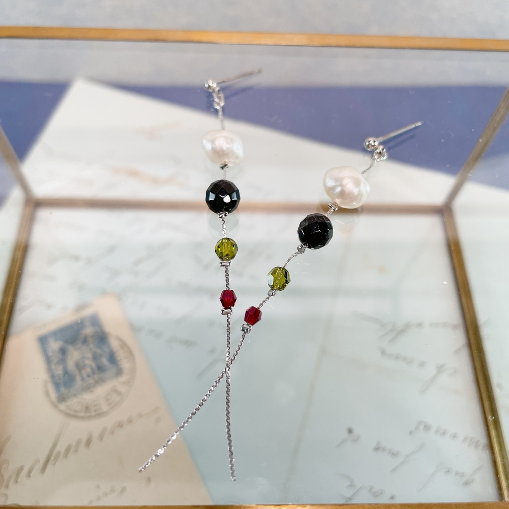 道満イメージピアス/イヤリング