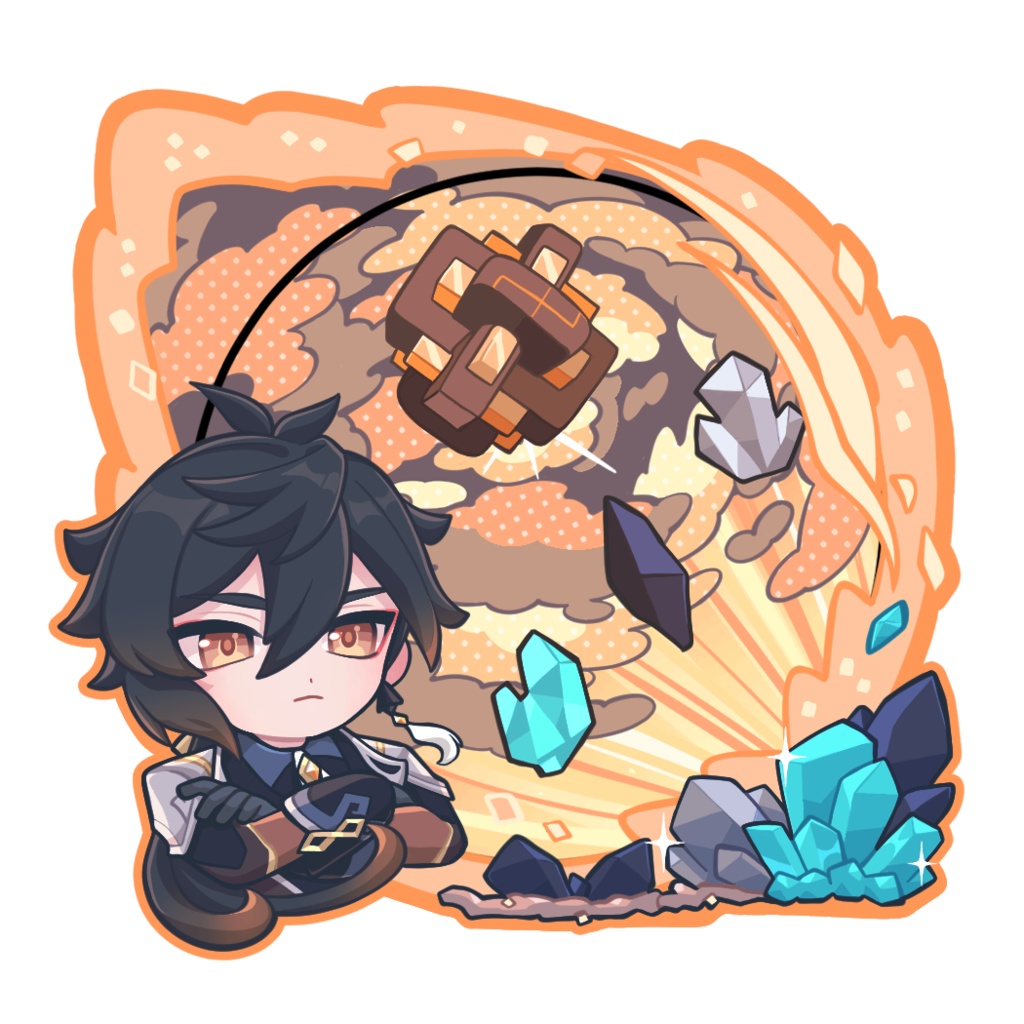 シャカシャカアクリルキーホルダー