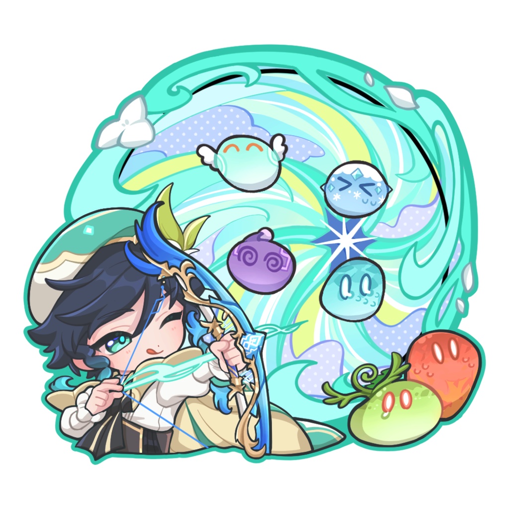 シャカシャカアクリルキーホルダー