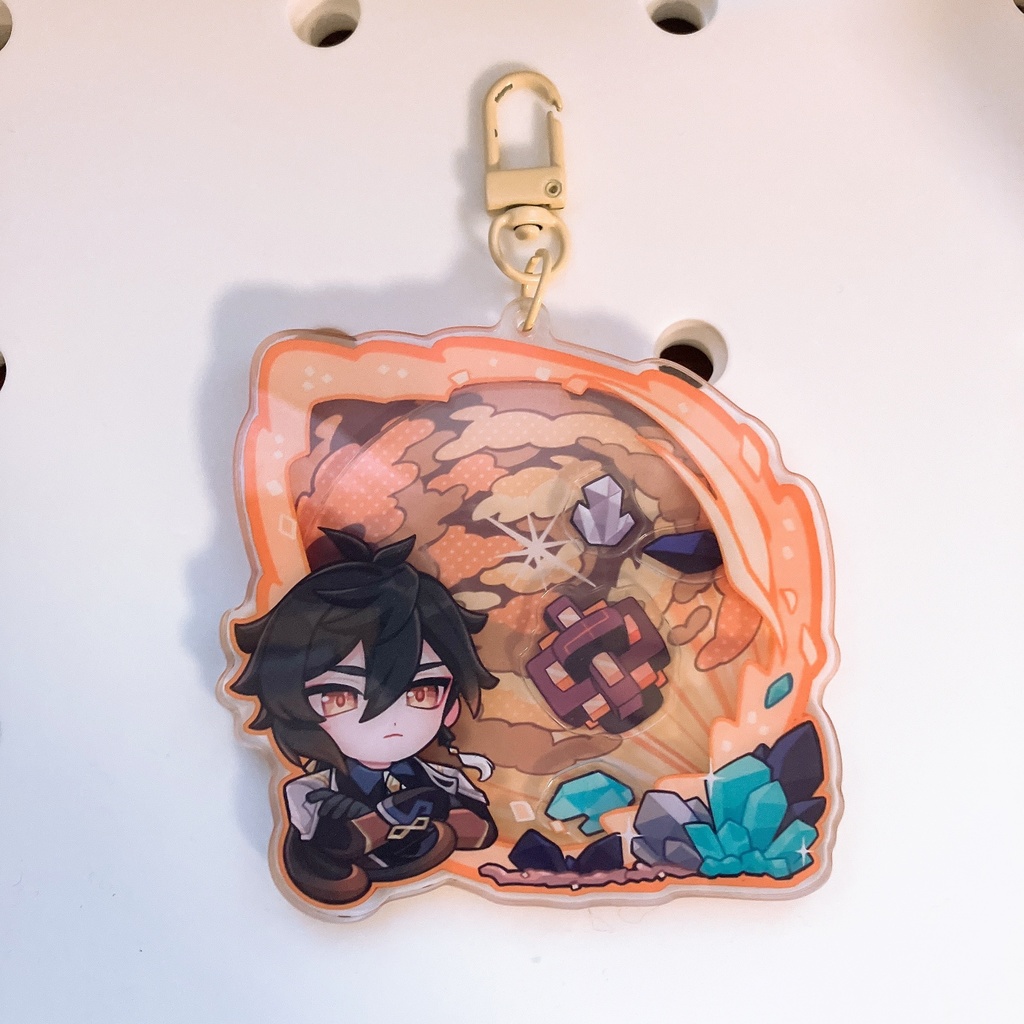 シャカシャカアクリルキーホルダー