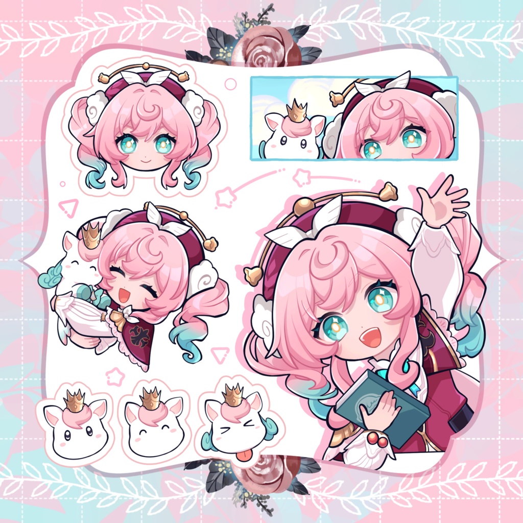 【新刊セット】Bouquet オンパロスイラスト本