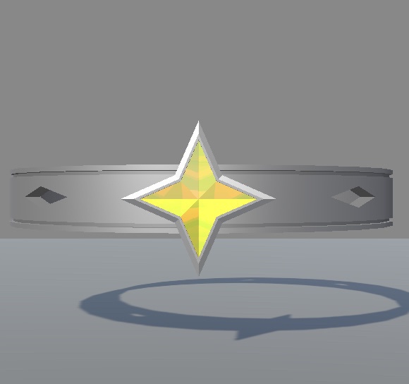 【3Dモデル】Twinkle Ring