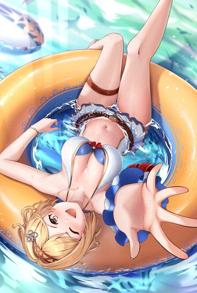 水着ジータ 未結合PSDデータ