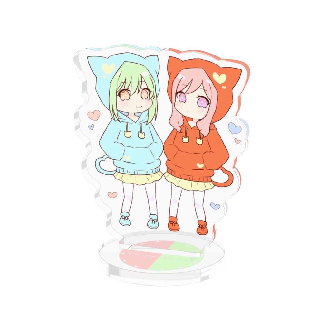 ねこみみトコクミアクリルフィギュア