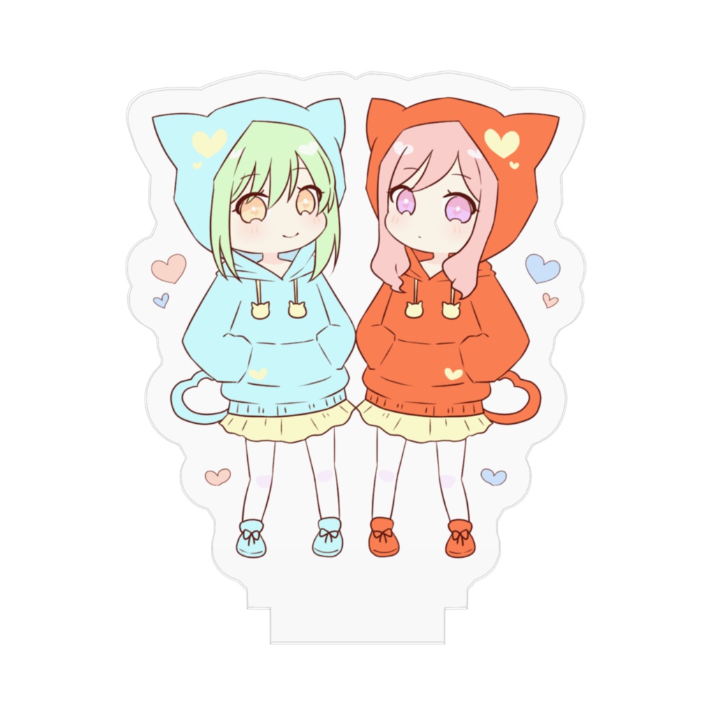 ねこみみトコクミアクリルフィギュア