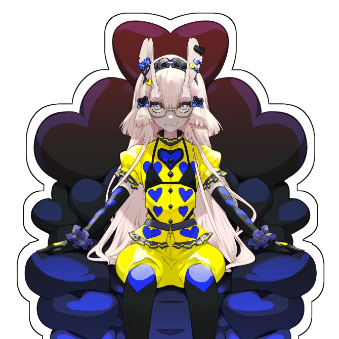 黒うさぎアクリルスタンド