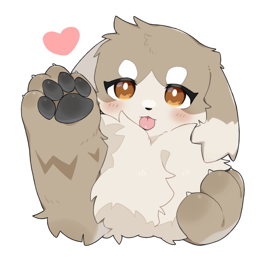 巨犬モフモフクッション