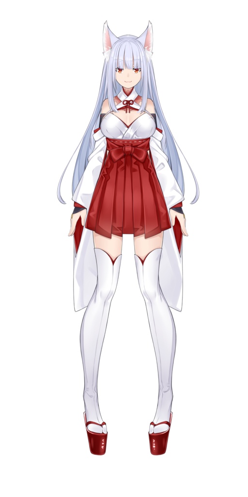 【VTS対応】きつねちゃん【Live2D】