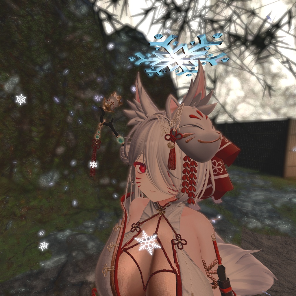 【ギミック付き】SnowFlake 指輪&ヘイローセット