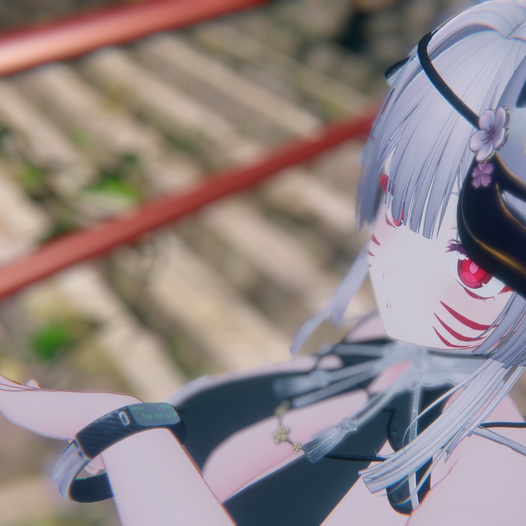 【VRC向けアクセサリ】Light Bangle