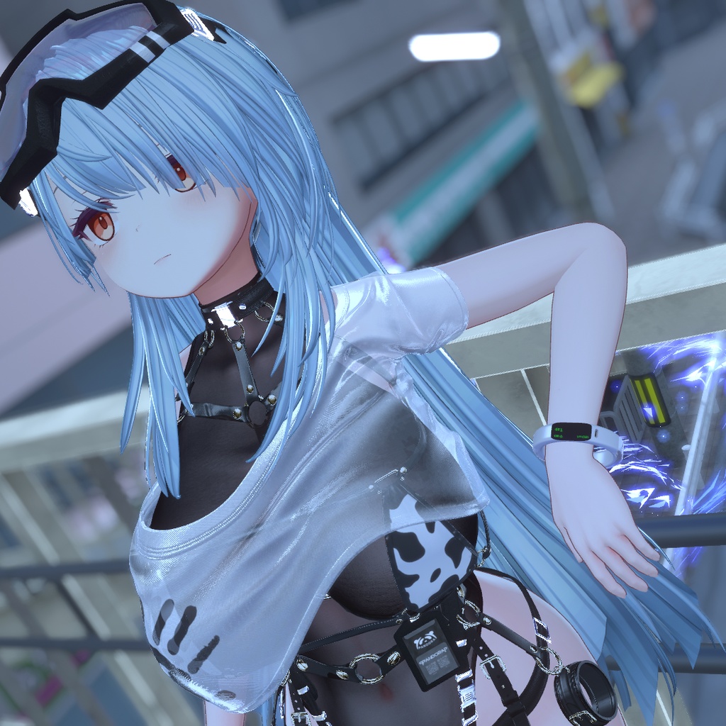 【VRC向けアクセサリ】Light Bangle