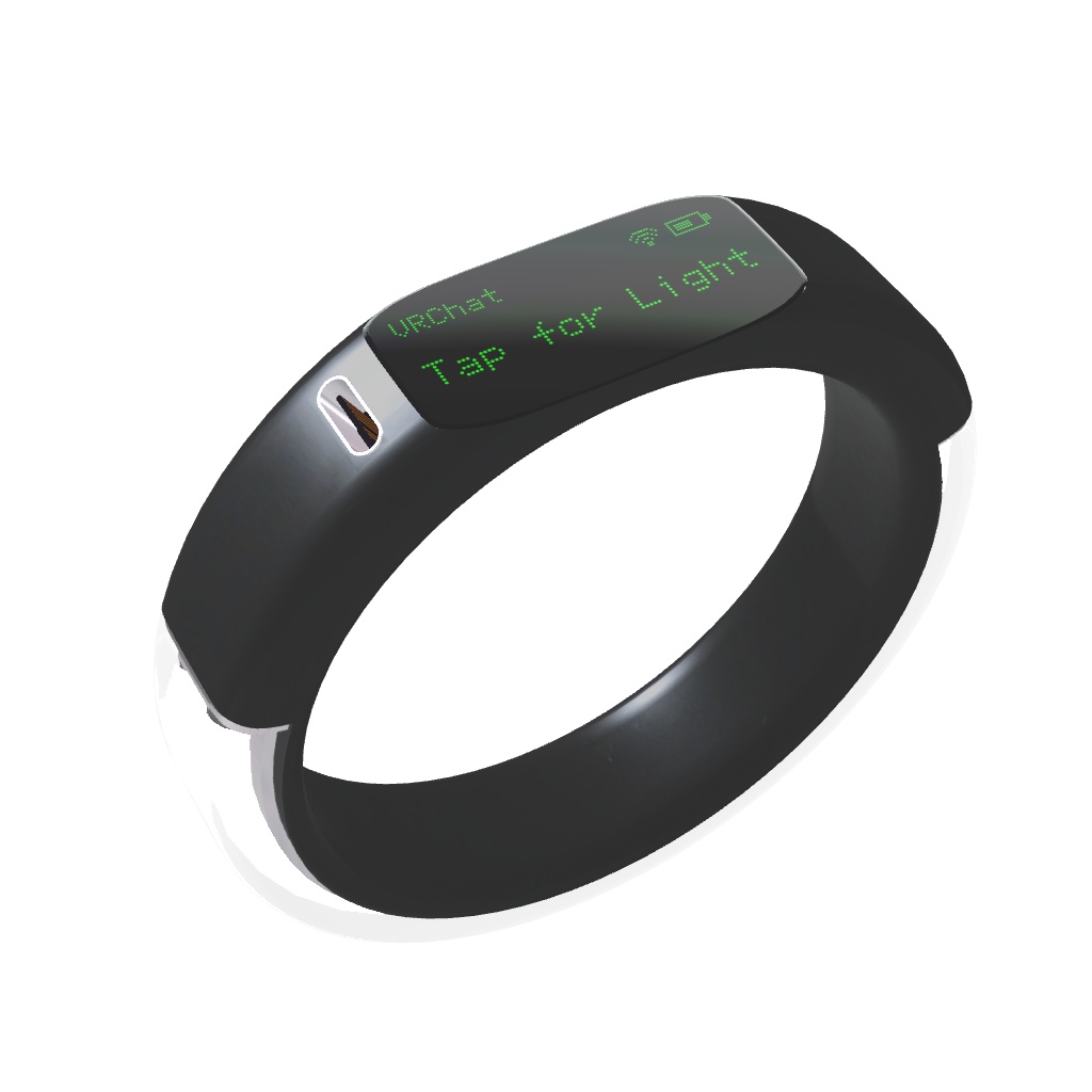 【VRC向けアクセサリ】Light Bangle
