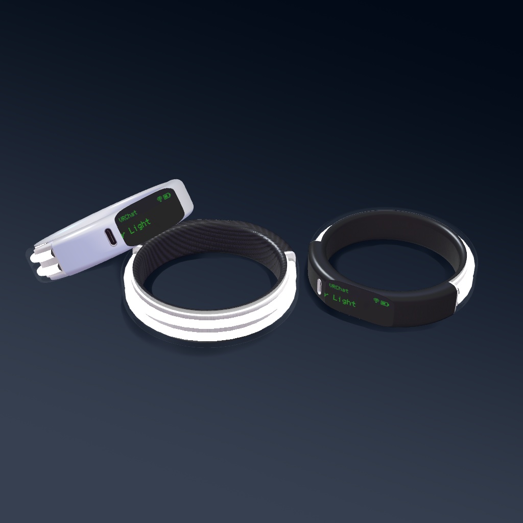【VRC向けアクセサリ】Light Bangle