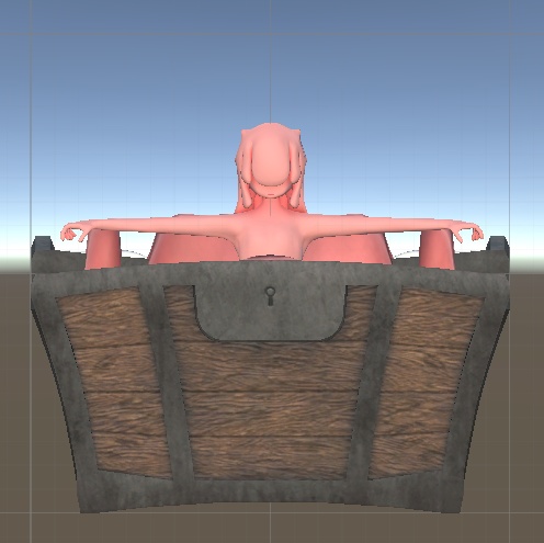 「ミミク・ユウビユラ」ミミック娘 / オリジナル3Dモデル