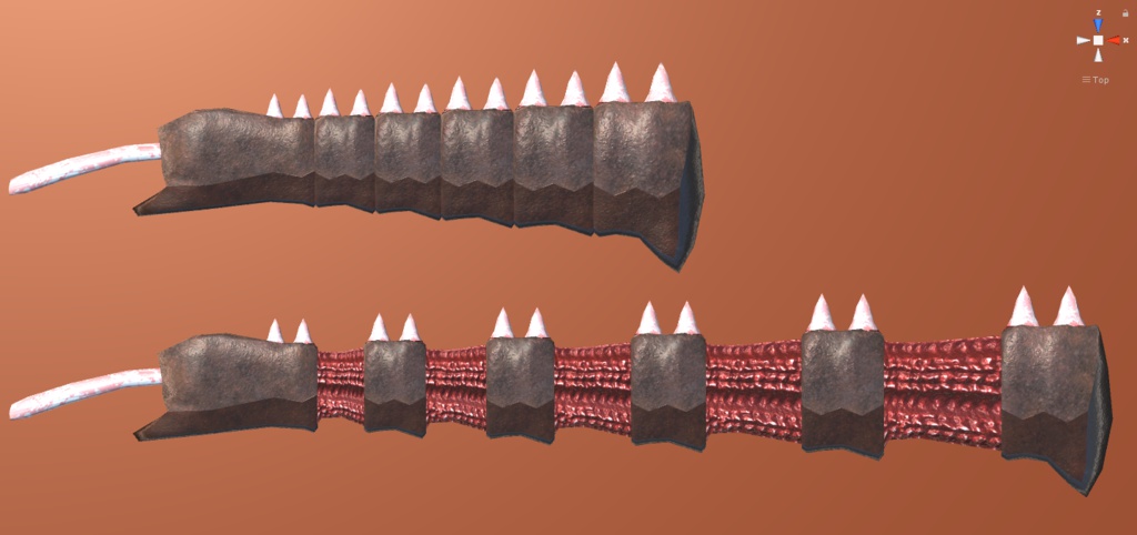 生体武器「スペアリブ(SP-α-R2)」【VRChat向け】