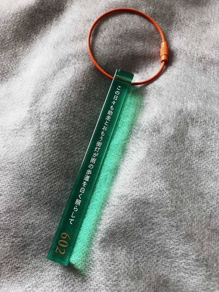 イメージ短歌アクリルルームキーホルダーセット【DRAMATIC STARS】