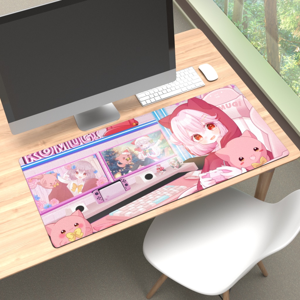 こむぎっこマウスパッド