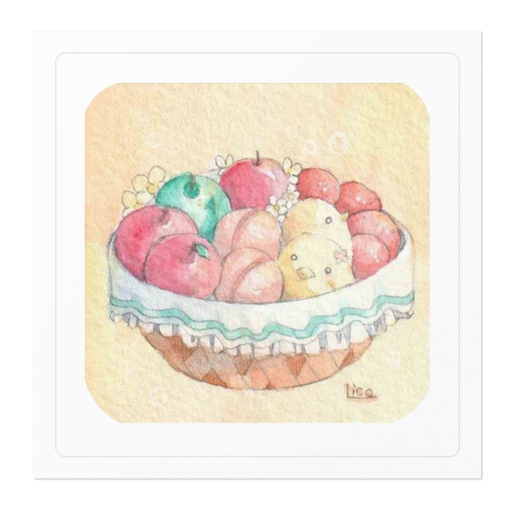 ステッカー*°フルーツ盛り