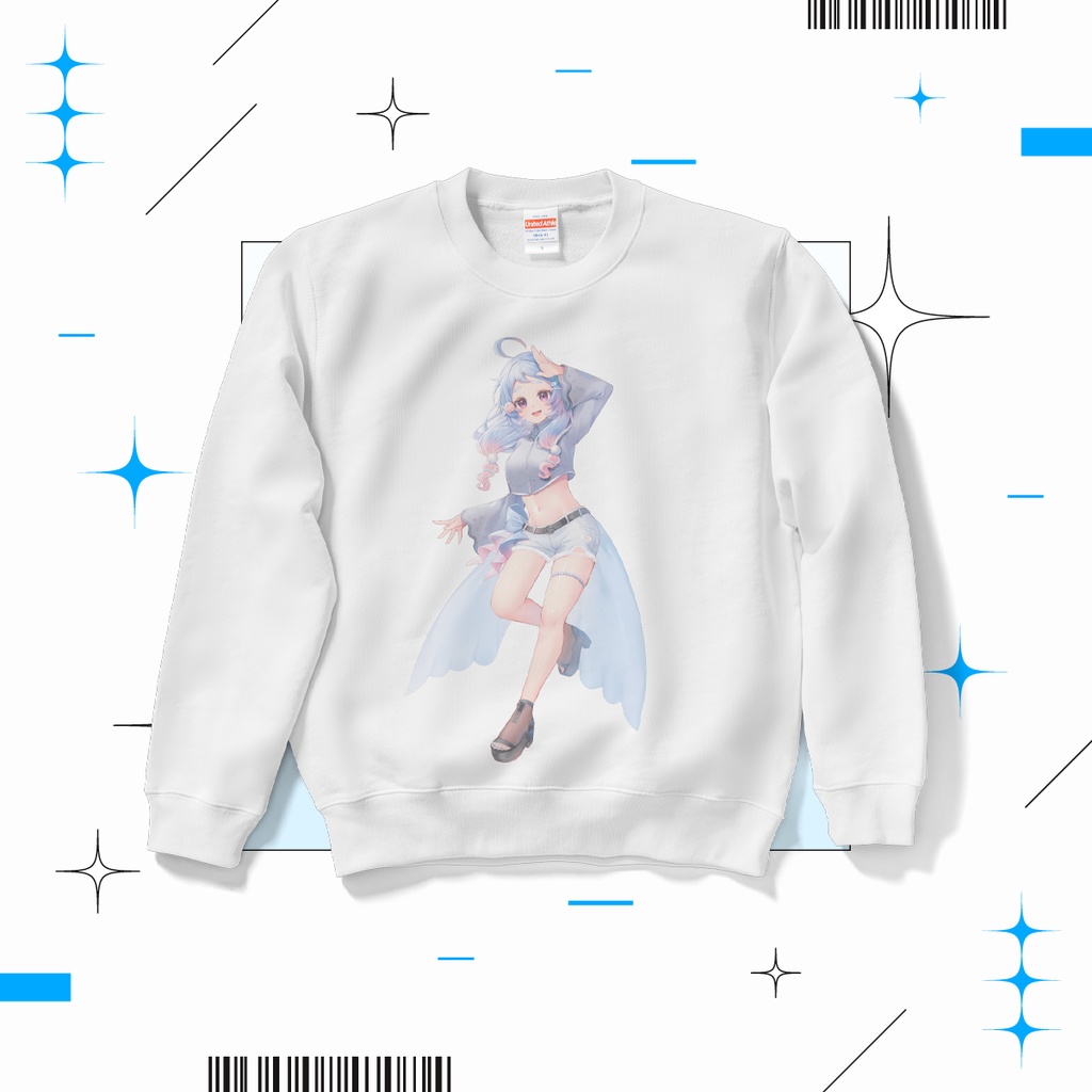 キービジュアル スウェット(ブラック/ホワイト)