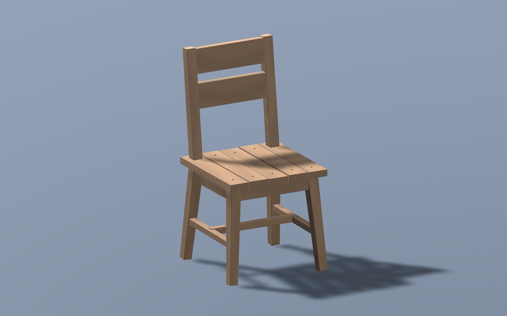 Old Wooden Chairs – 3D Asset Pack Vol.1