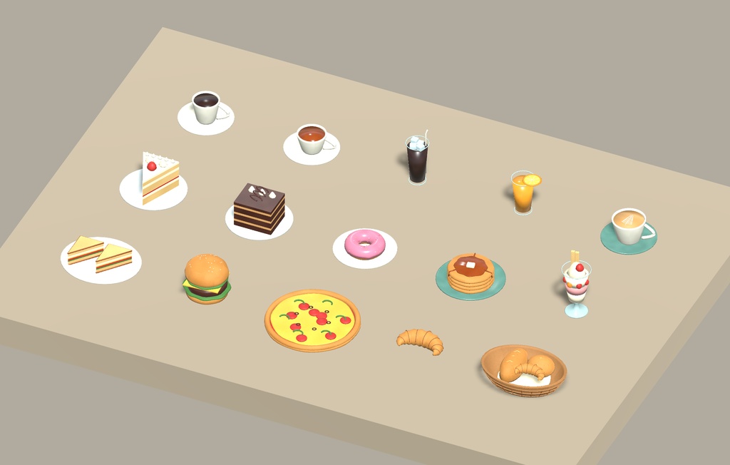 Cafe Food & Drinks Pack Vol.1