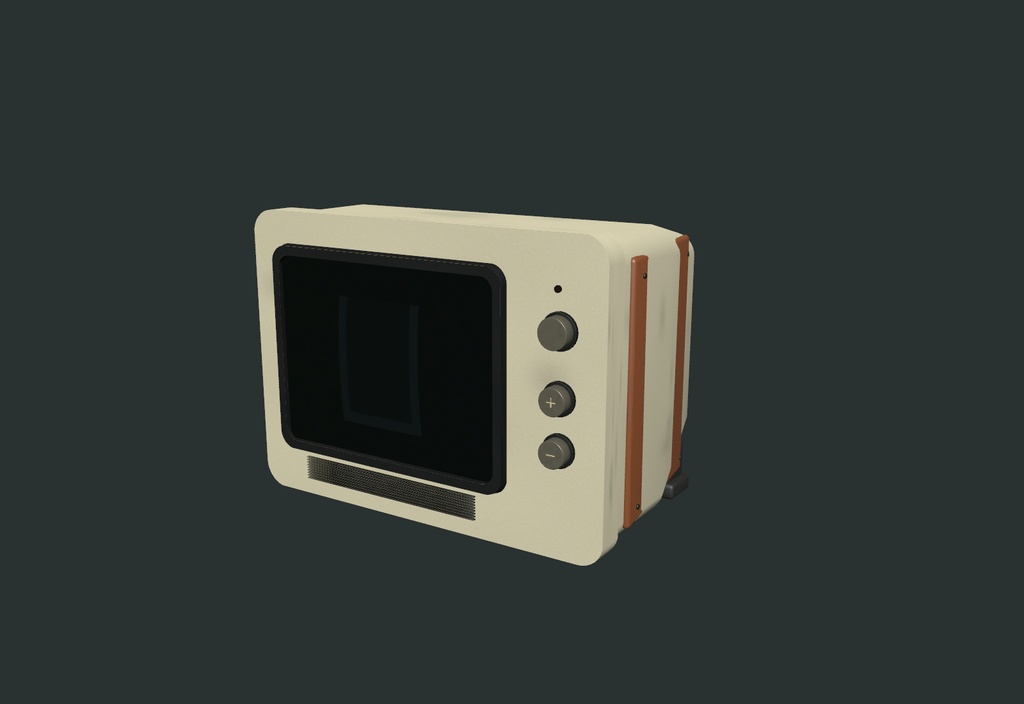 【VRChatワールド向け】Interactive Retro Horror TV