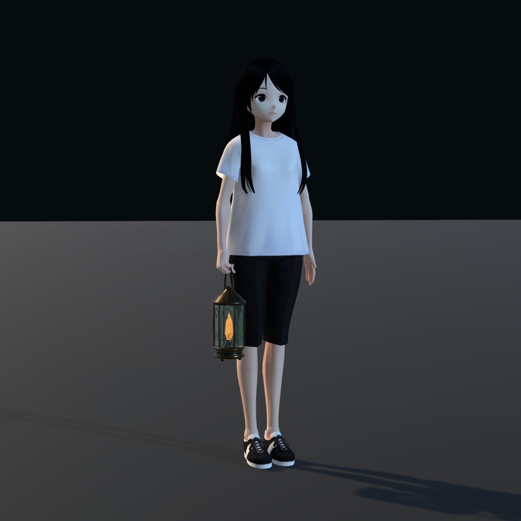 【VRChatアバター向け】Fantasy Hand Lantern|幻想アンティーク手持ちランタン