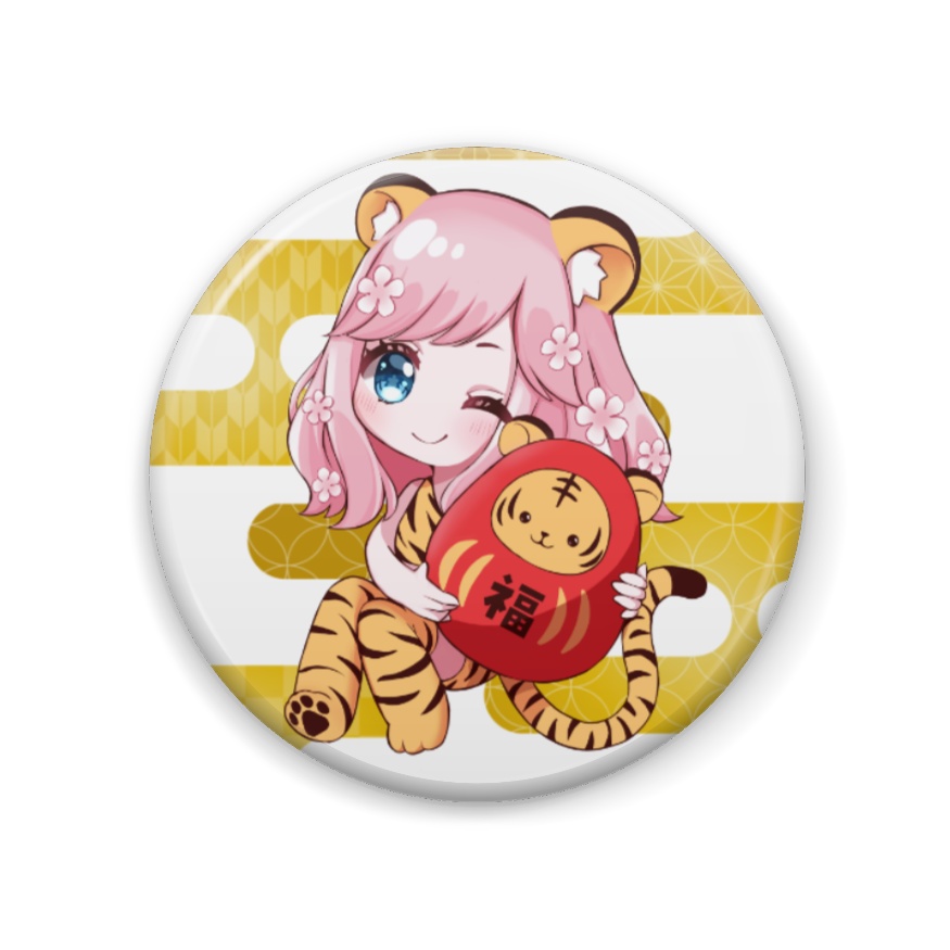 【単品】咲良ことはの缶バッジ【12月下旬発送予定】
