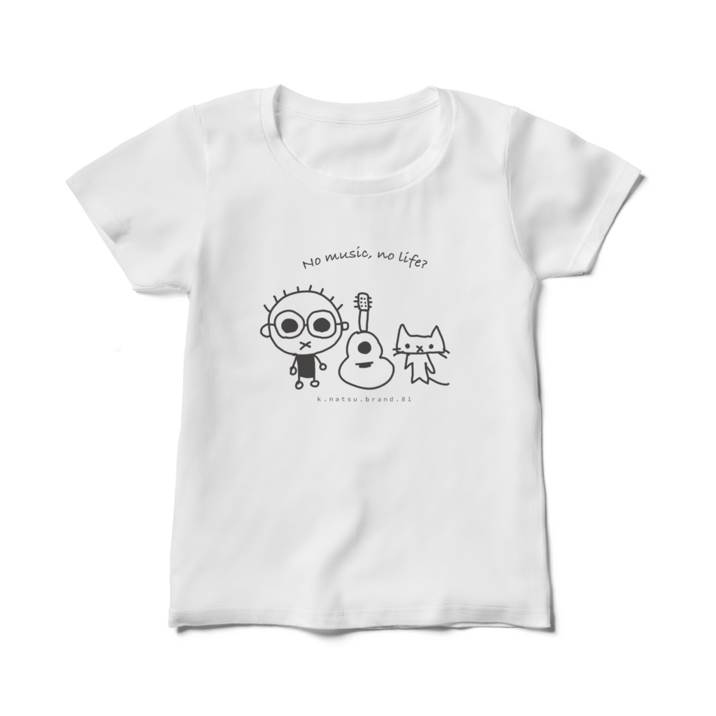 なつばやしくんTシャツ01女性用