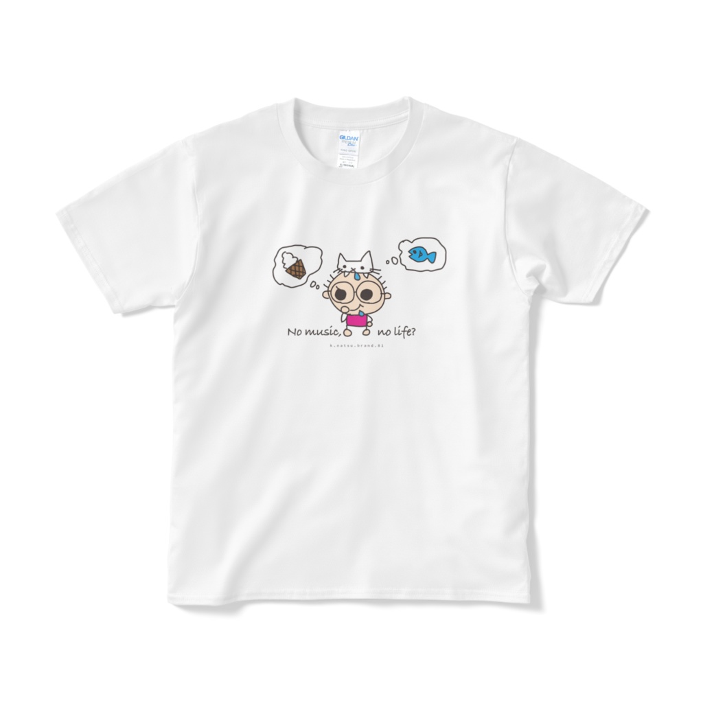 なつばやしくんTシャツ02男性用