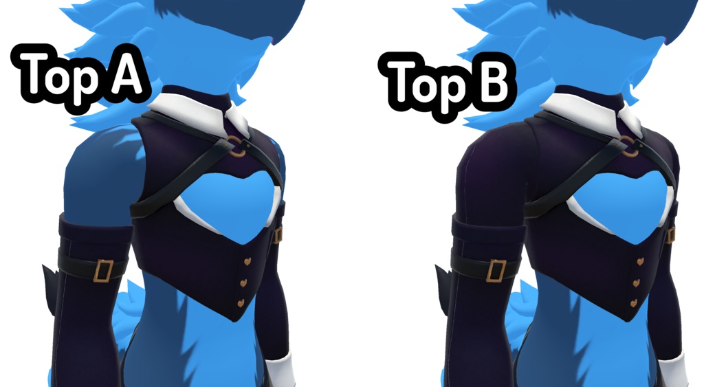 Nardoragon Incubus Outfit (VRChat PC and Quest Compatible)