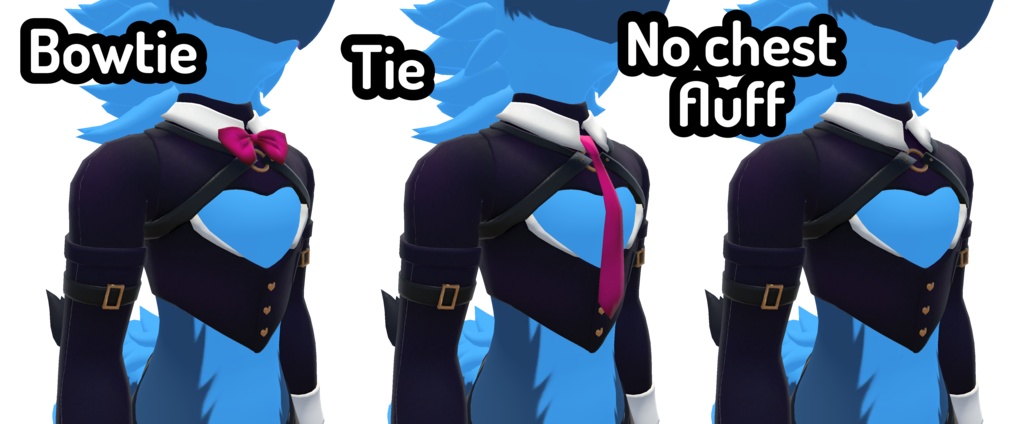 Nardoragon Incubus Outfit (VRChat PC and Quest Compatible)