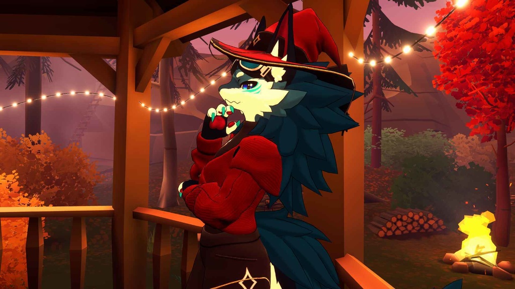 Novabeast Halloween Witch Sweater Outfit (VRChat PC and Quest Compatible)