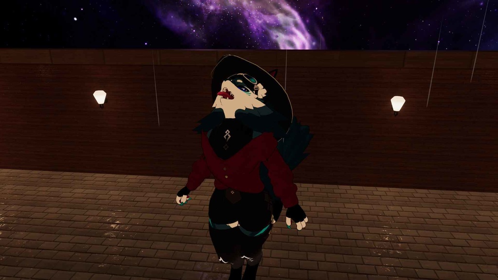 Novabeast Halloween Witch Sweater Outfit (VRChat PC and Quest Compatible)