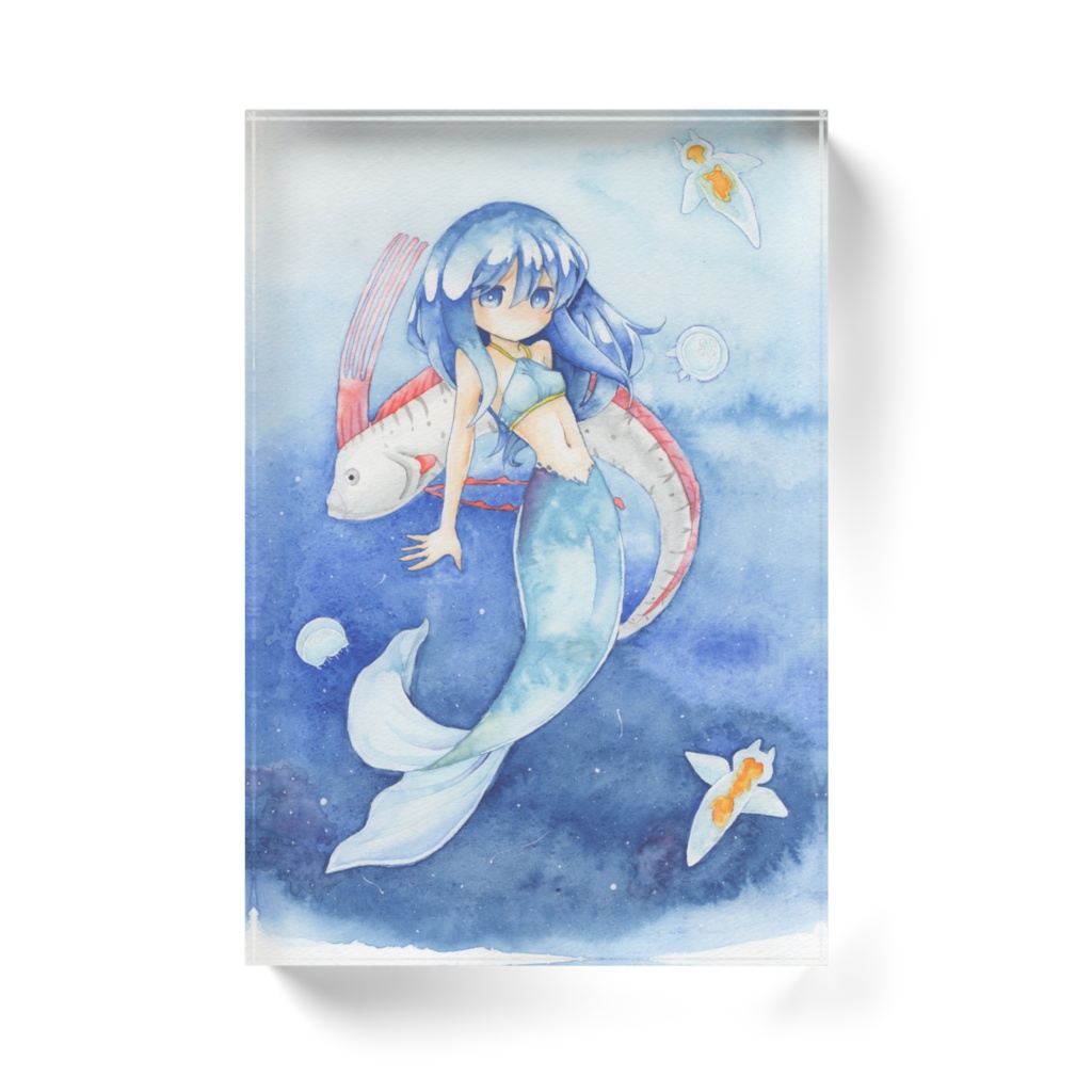 アクリルブロック「in the sea」