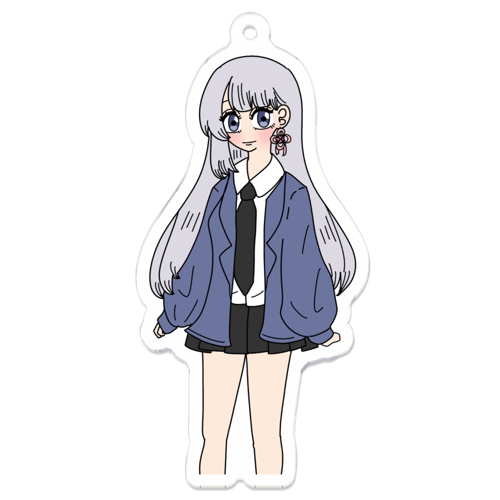 ギャルJKつくよみちゃんアクリルキーホルダー