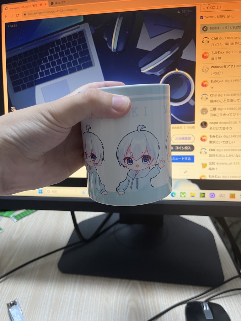 マグカップとアクキーセット