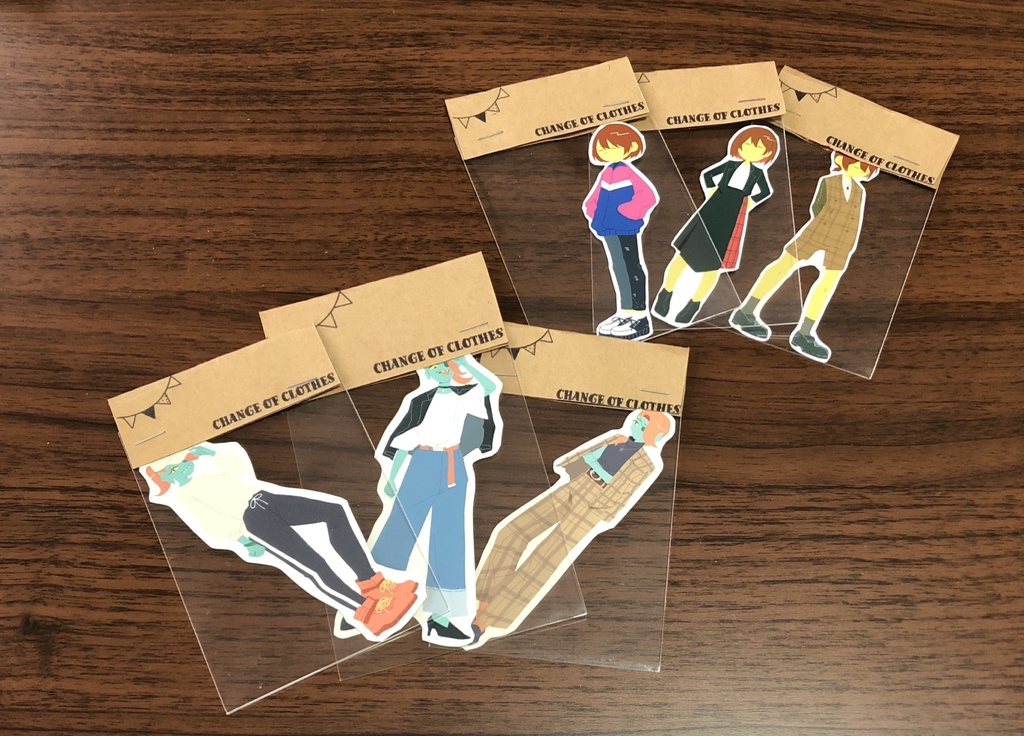 キャラクターステッカー