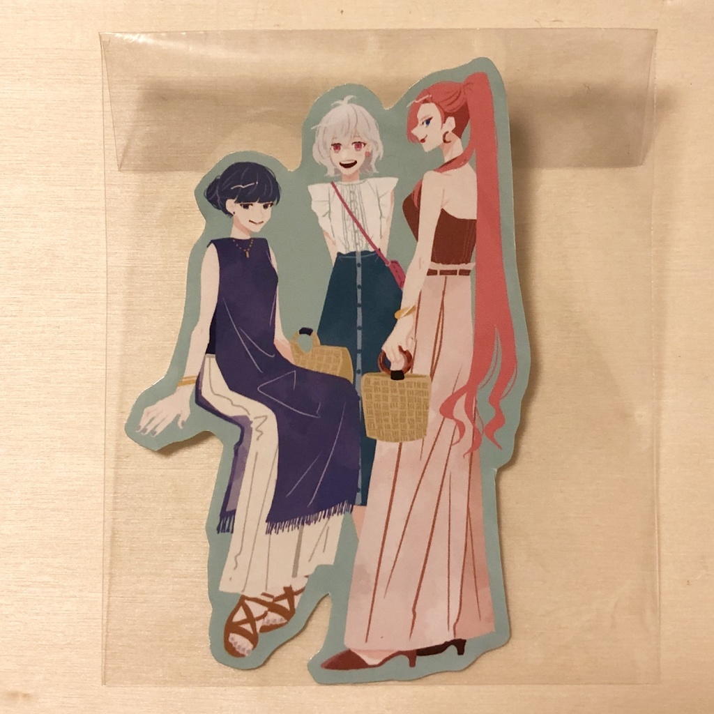 中王区ステッカー