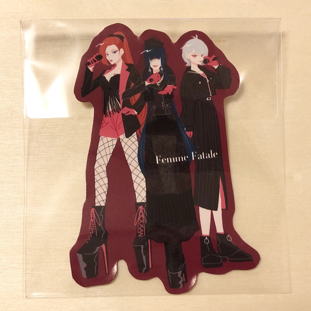 中王区ステッカー