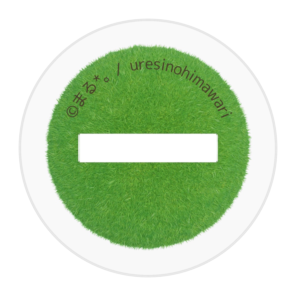 【アクスタ】「ひまわりを抱えた向日葵」【illustration by まる*。】50mm/miniサイズ