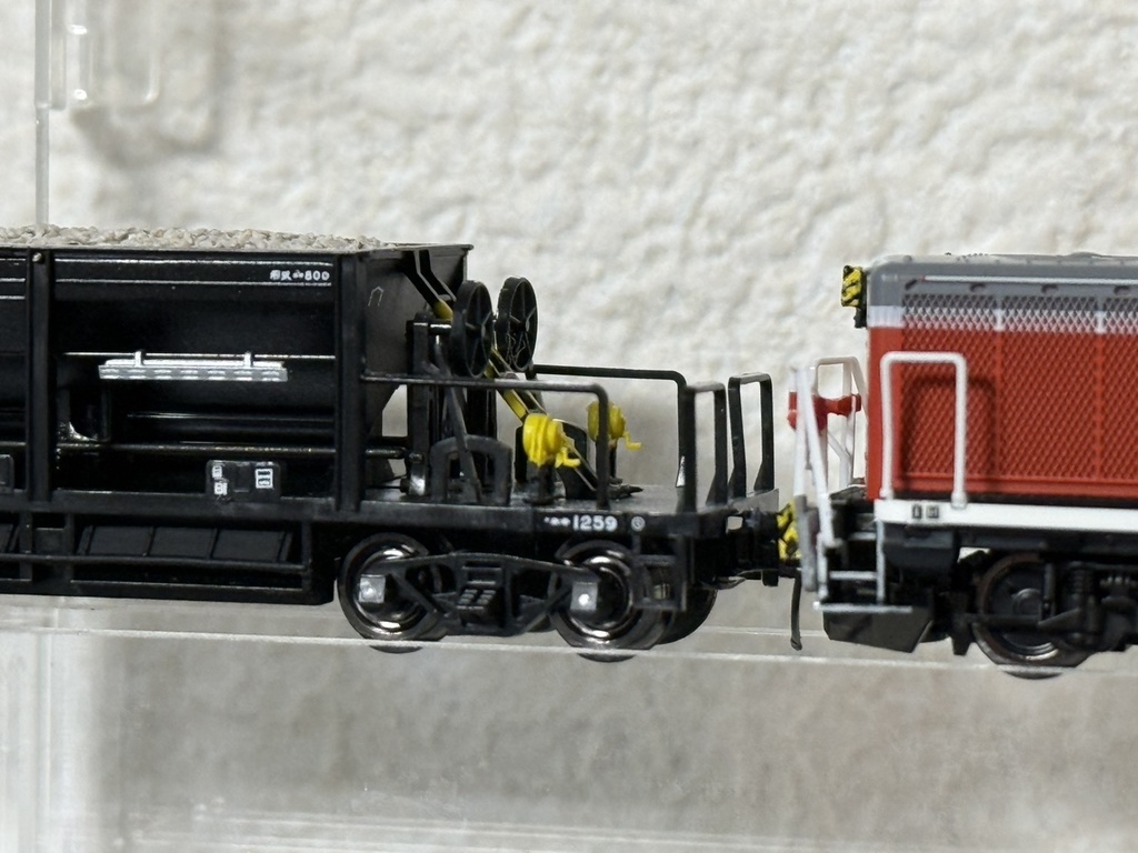 ホキ800　バラスト保護板操作器　１両分