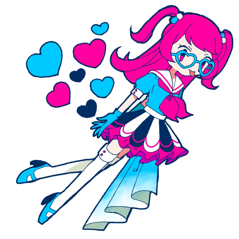 ピンク♡アクリルキーホルダー