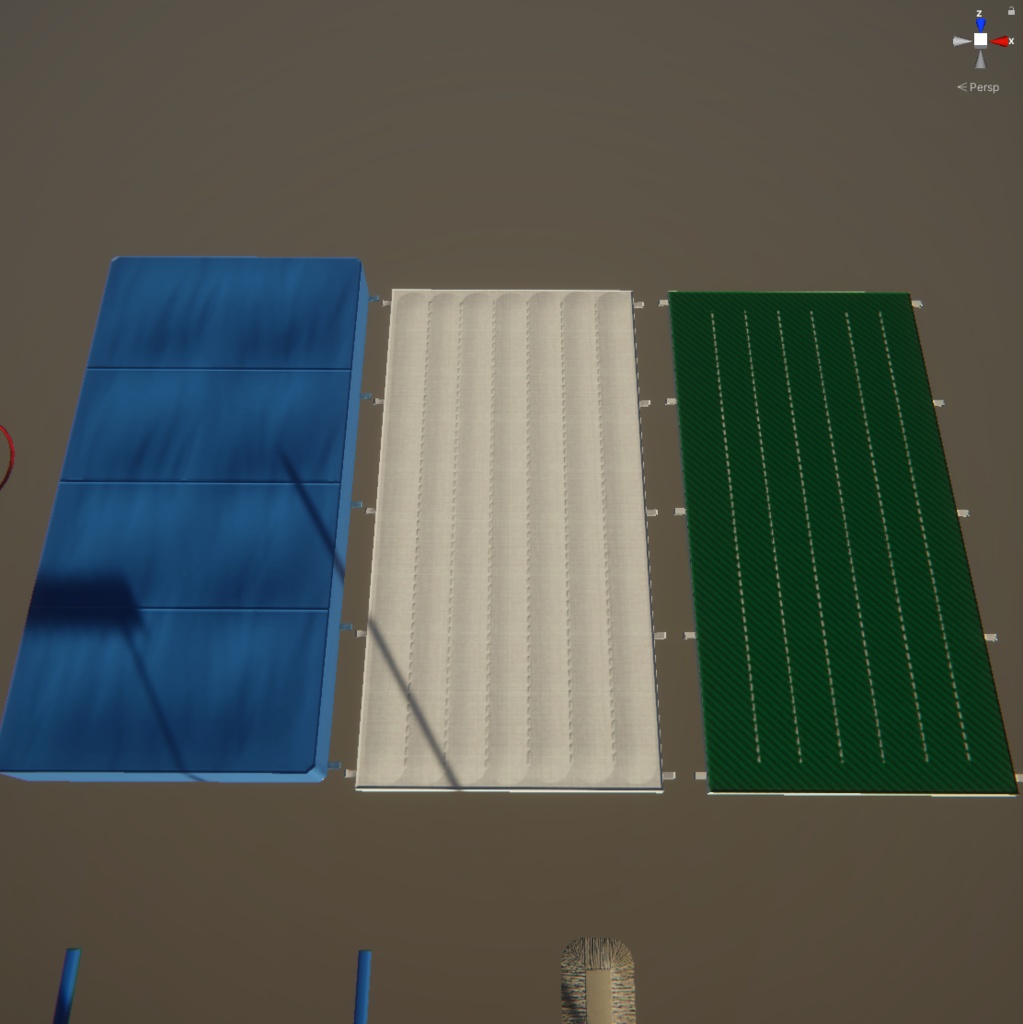 体育館グッズ3Dモデル【unity向け】