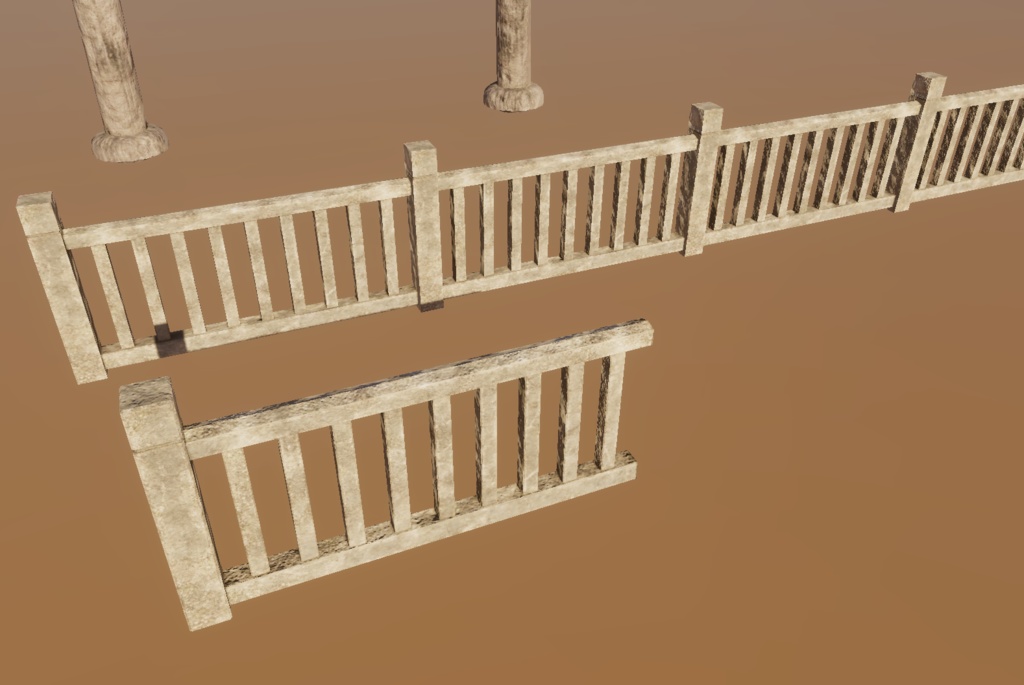 鳥居とか灯篭の3Dモデル