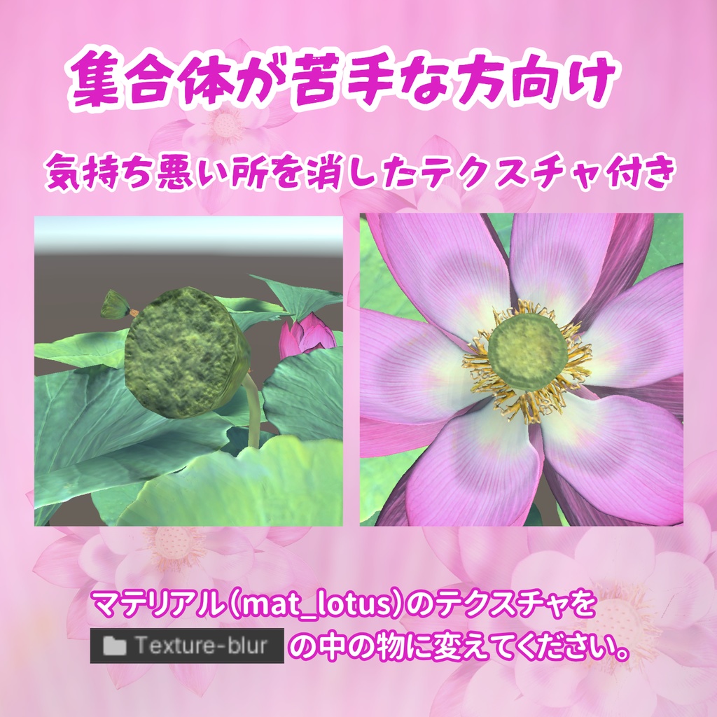 蓮の花の3Dモデル