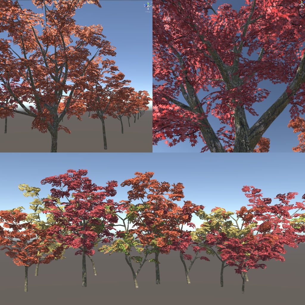 もみじの3Dモデル